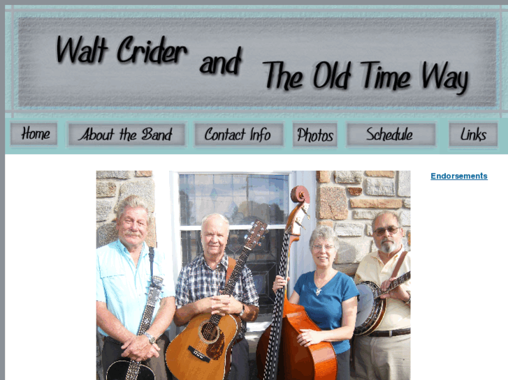 www.waltcriderandtheoldtimeway.com