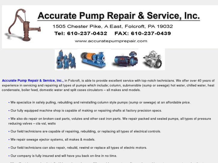 www.accuratepumprepair.com