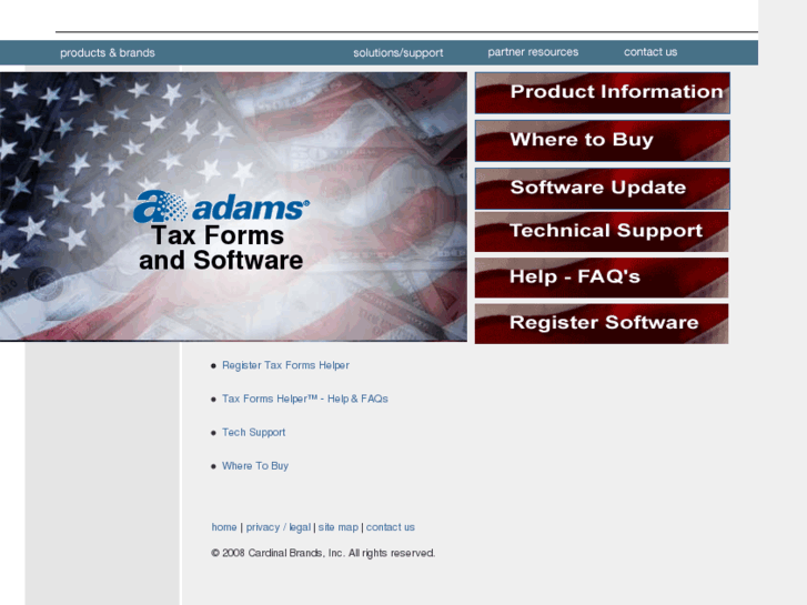 www.adamstaxforms.com