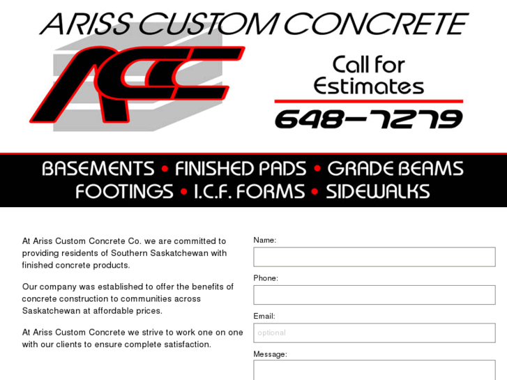 www.arissconcrete.com