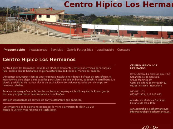 www.centrohipicoloshermanos.es