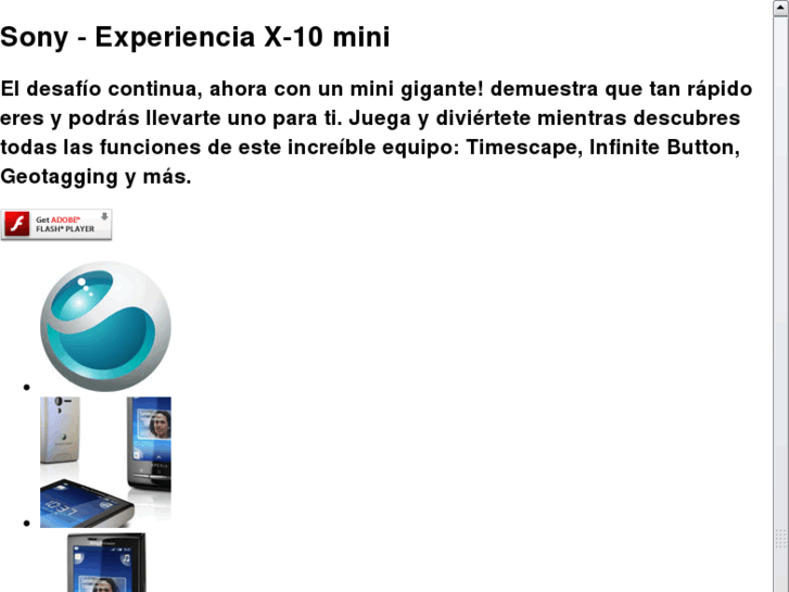 www.desafioxperia.com