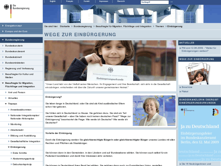 www.einbuergerung.de