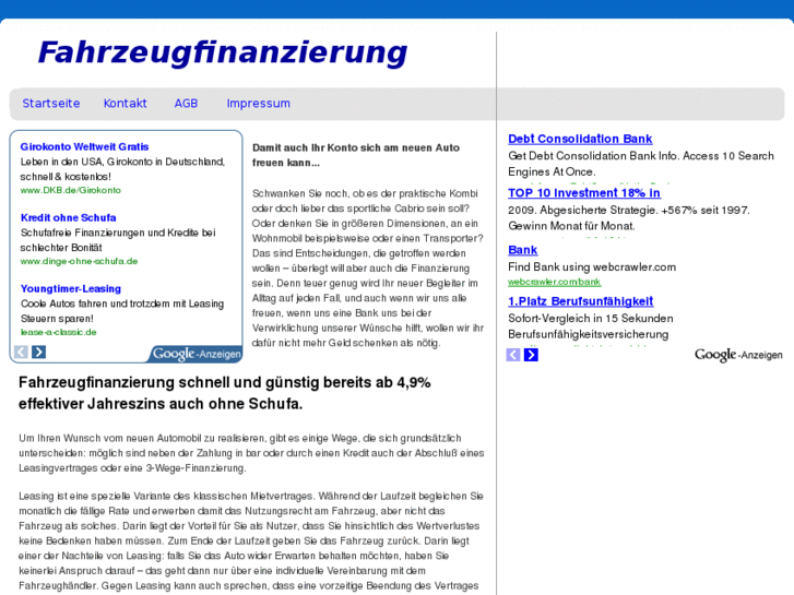 www.fahrzeugfinanzierung.biz