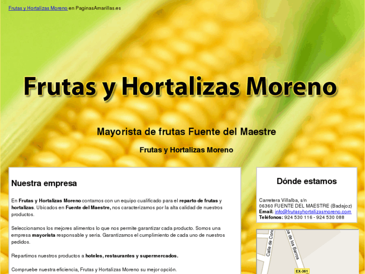 www.frutasyhortalizasmoreno.com