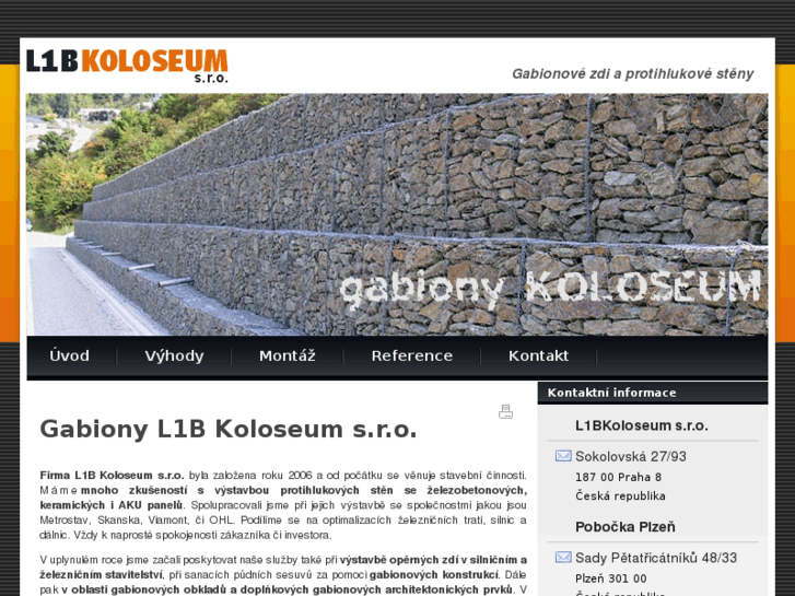 www.gabionykoloseum.cz