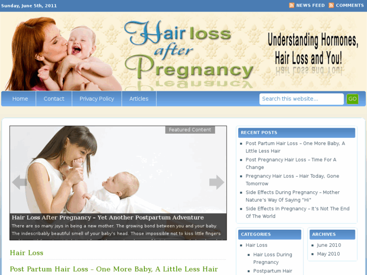 www.hairlossafterpregnancy.net