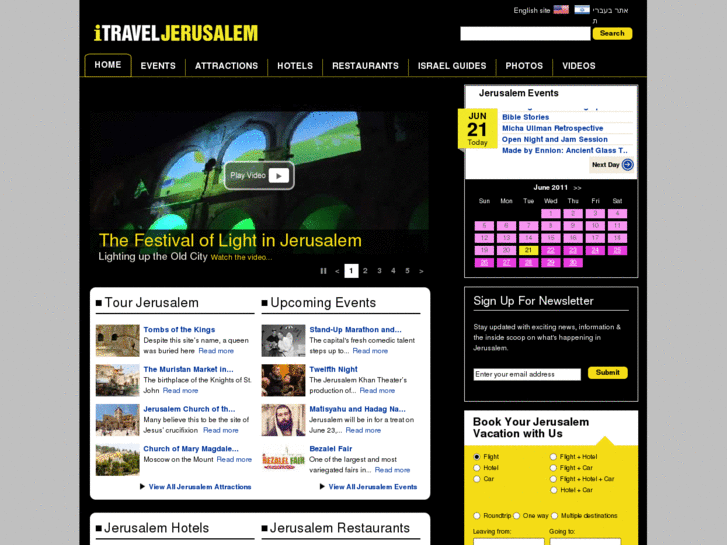 www.itraveljerusalem.com