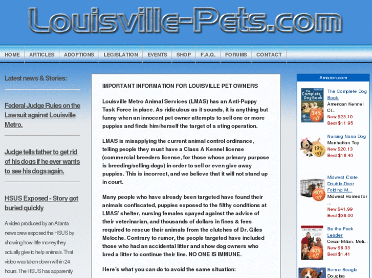 www.louisville-pets.com