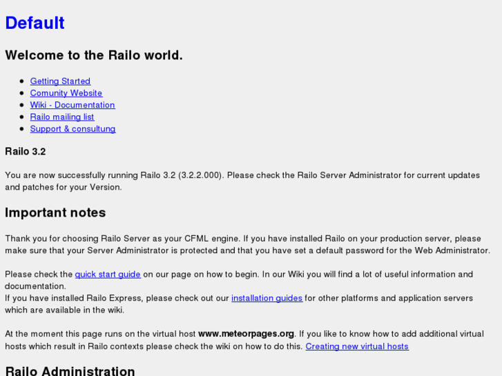 www.meteorpages.org