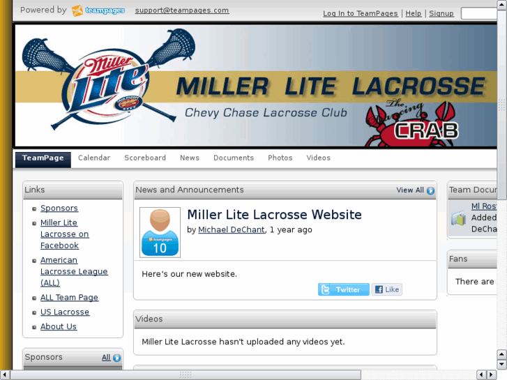 www.millerlitelacrosse.com