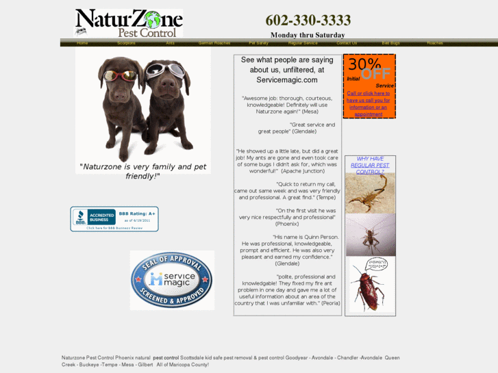 www.naturezonepestcontrol.com