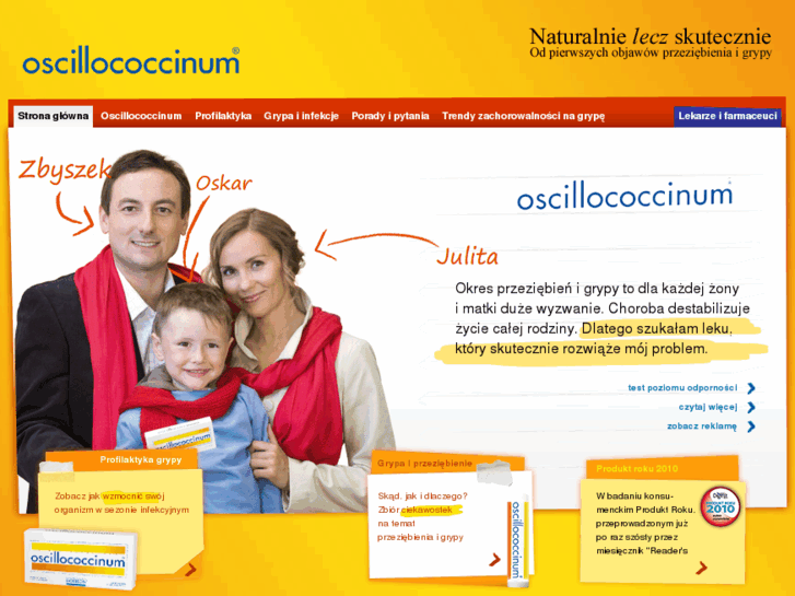 www.oscillococcinum.pl