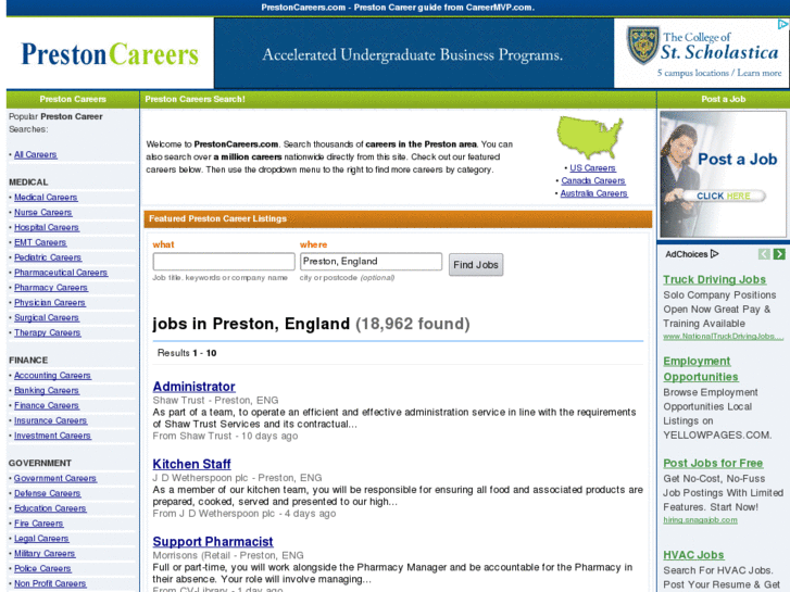 www.prestoncareers.com