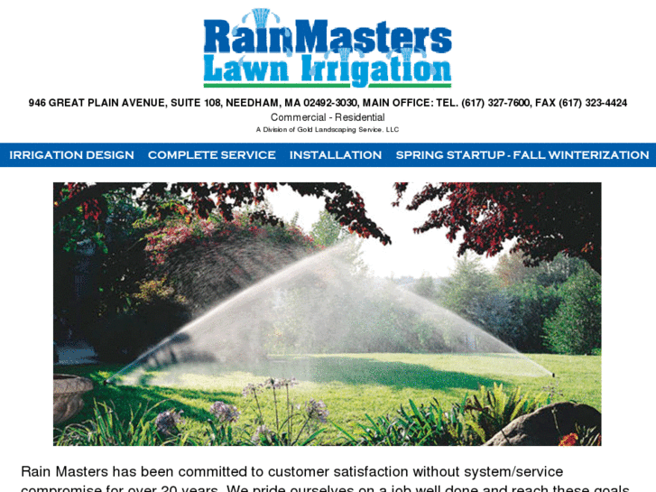 www.rainmasterslawnirrigation.com