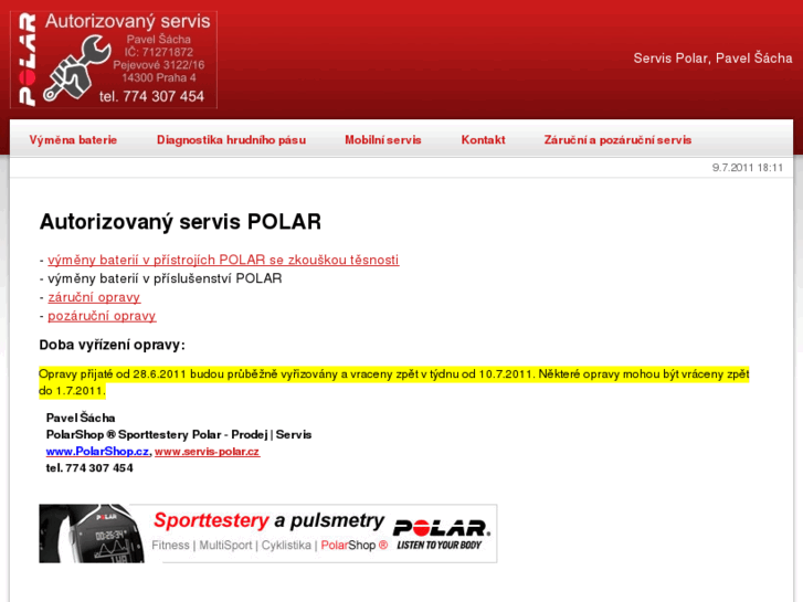 www.servis-polar.cz