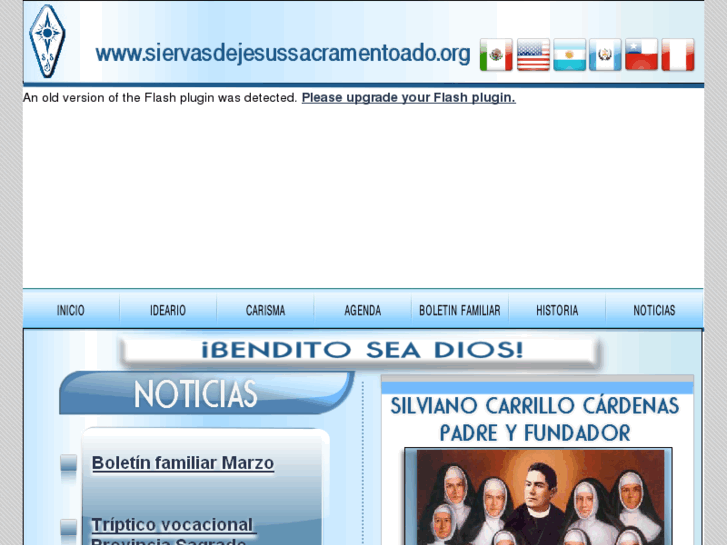 www.siervasdejesussacramentado.org