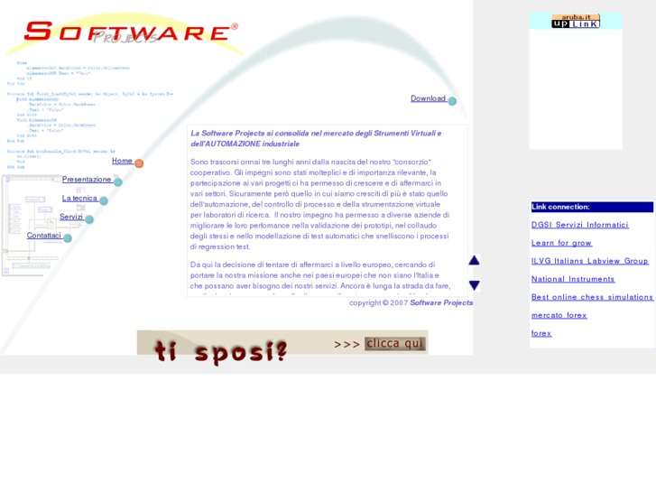 www.softwareprojects.it