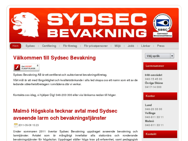 www.sydsec.se