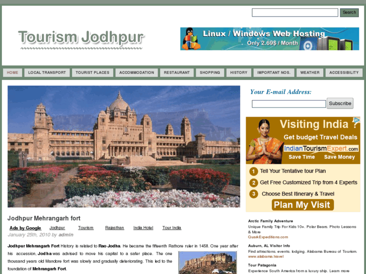 www.tourismjodhpur.org