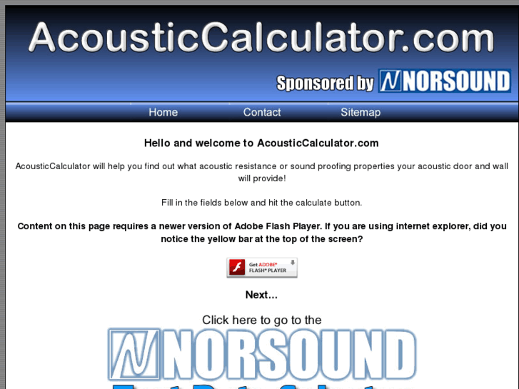 www.acousticcalculator.com