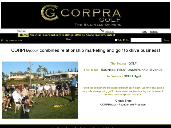 www.corpragolf.com