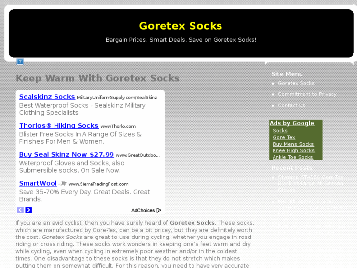 www.goretexsocks.org