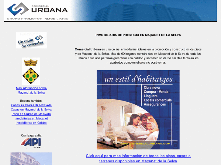 www.inmobiliariasmacanetdelaselva.com