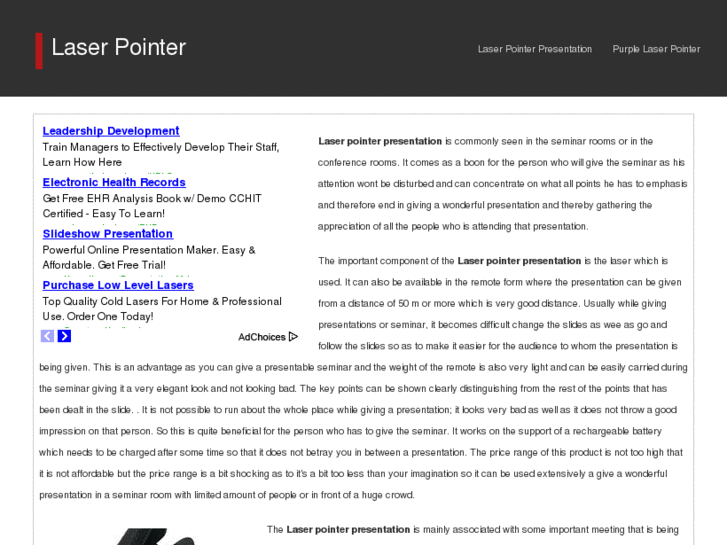 www.laserpointerpresentation.com