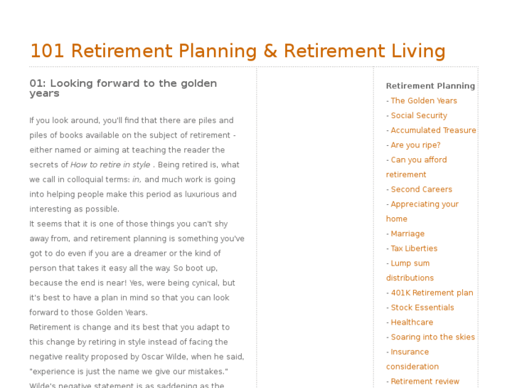 www.101retirement.com