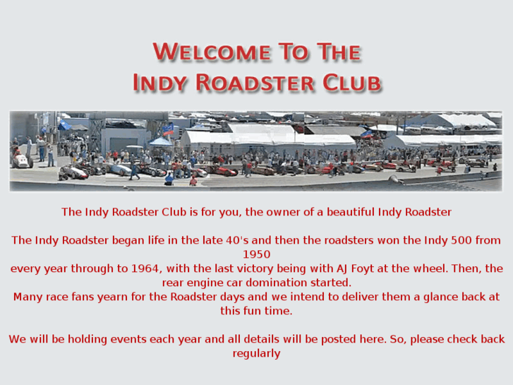 www.indyroadsterclub.com