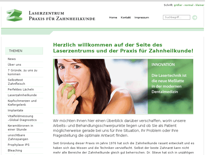 www.laser-zentrum-zahnheilkunde.com