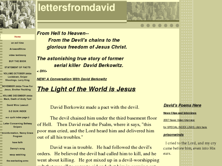 www.lettersfromdavid.com