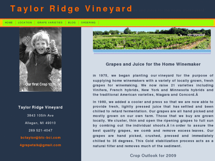 www.taylorridgevineyard.com