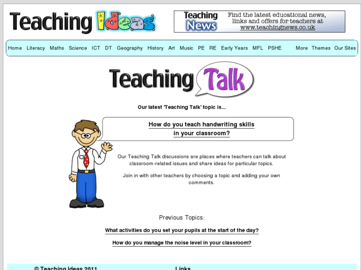 www.teachingtalk.co.uk