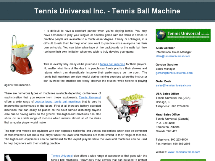 www.tennisballmachinestore.net