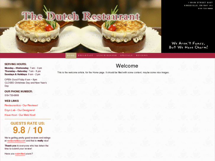 www.thedutchrestaurant.com