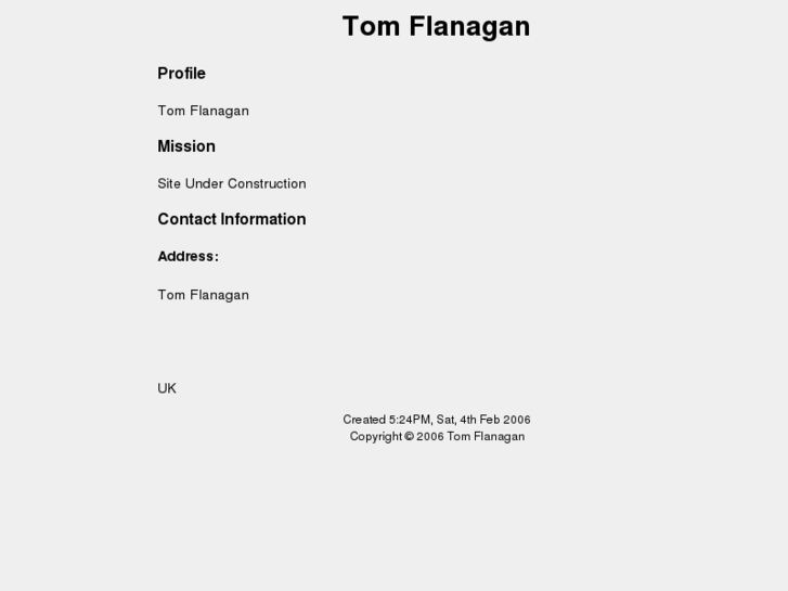 www.tomflanagan.net