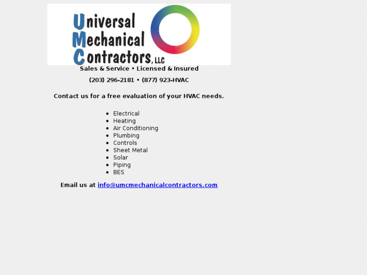 www.umcmechanicalcontractors.com