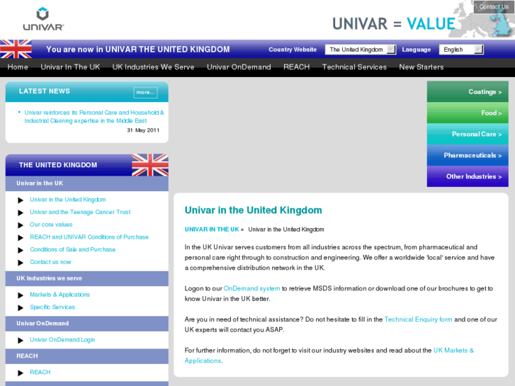 www.univar.co.uk
