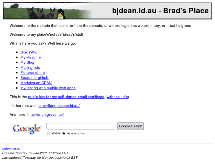 www.bjdean.id.au