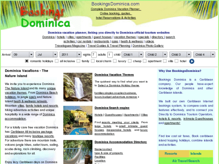 www.bookingsdominica.com