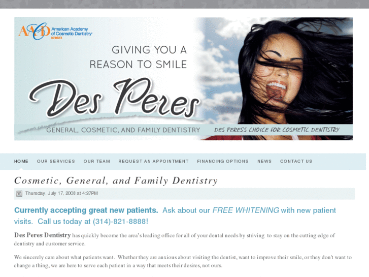 www.desperesdentistry.com