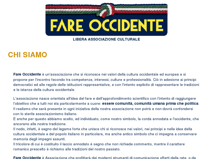 www.fareoccidente.it