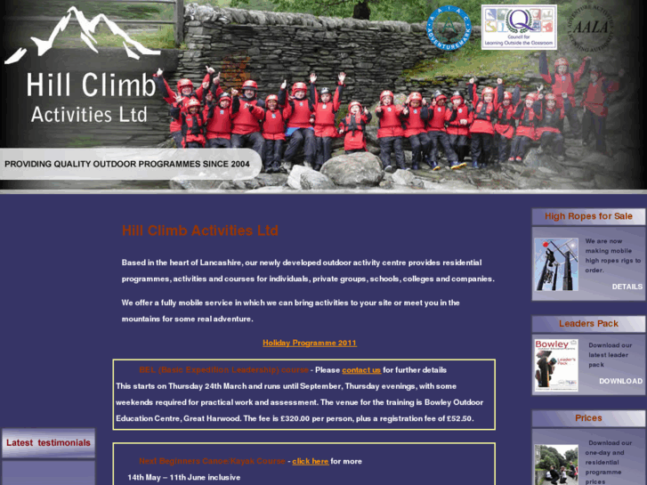 www.hillclimbactivities.co.uk