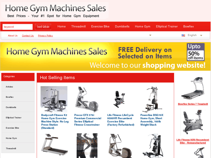 www.homegymmachinessale.com