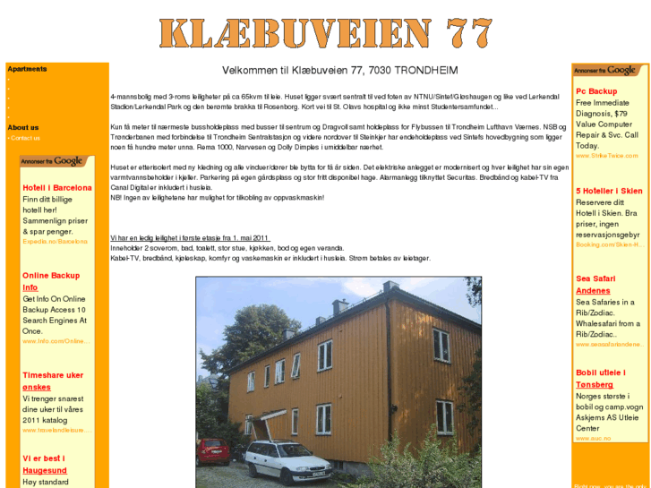 www.klaebuveien77.com