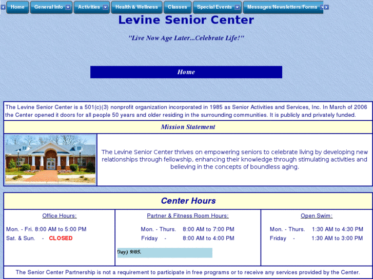 www.levineseniorcenter.org