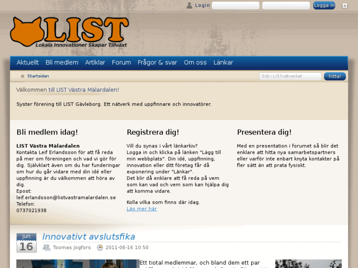 www.listvastramalardalen.se