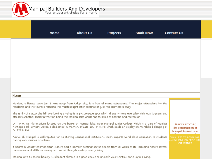 www.manipalbuildersanddevelopers.com